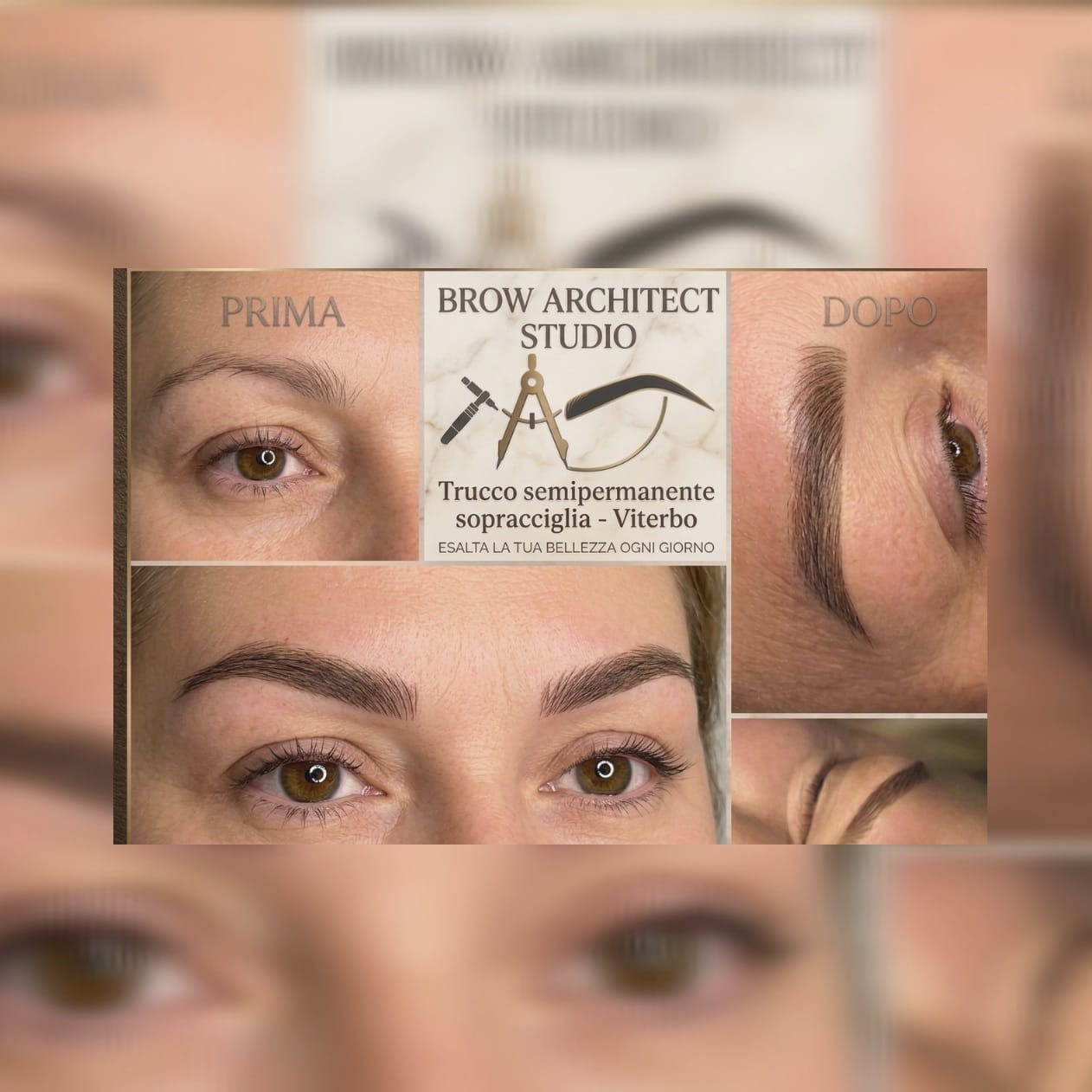 Trucco semipermanente Sopracciglia