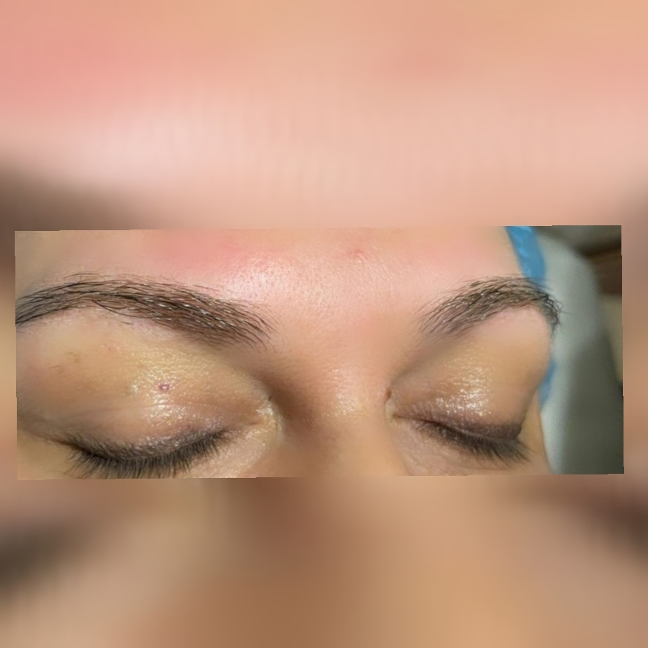 Trucco Semipermanente Sopracciglia - prima