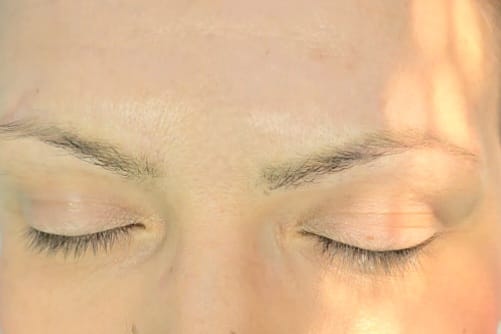 Trucco Semipermanente Sopracciglia-Brow Architect Studio Viterbo - prima